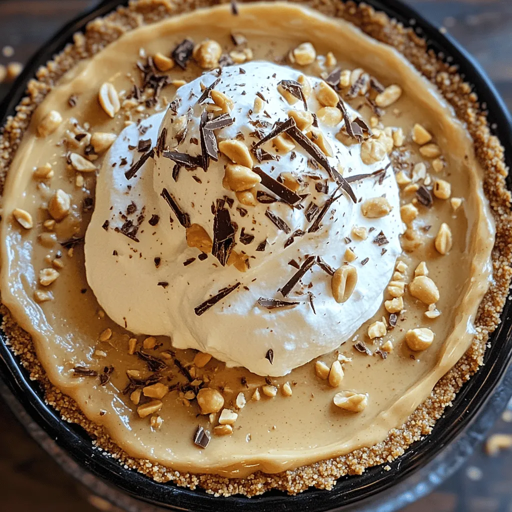 No Bake Peanut Butter Pie Simple and Delicious Treat