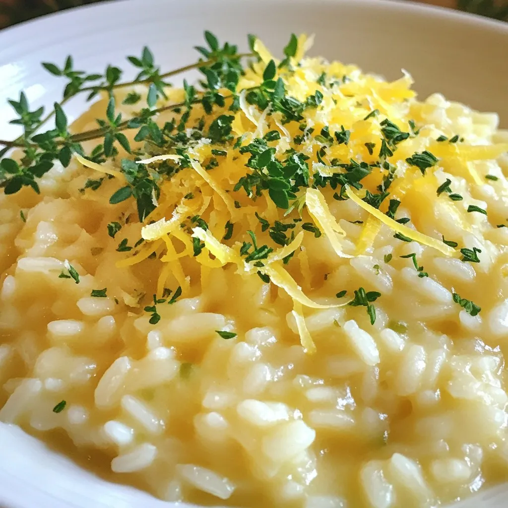 Creamy Lemon Parmesan Risotto Perfectly Simple Dish