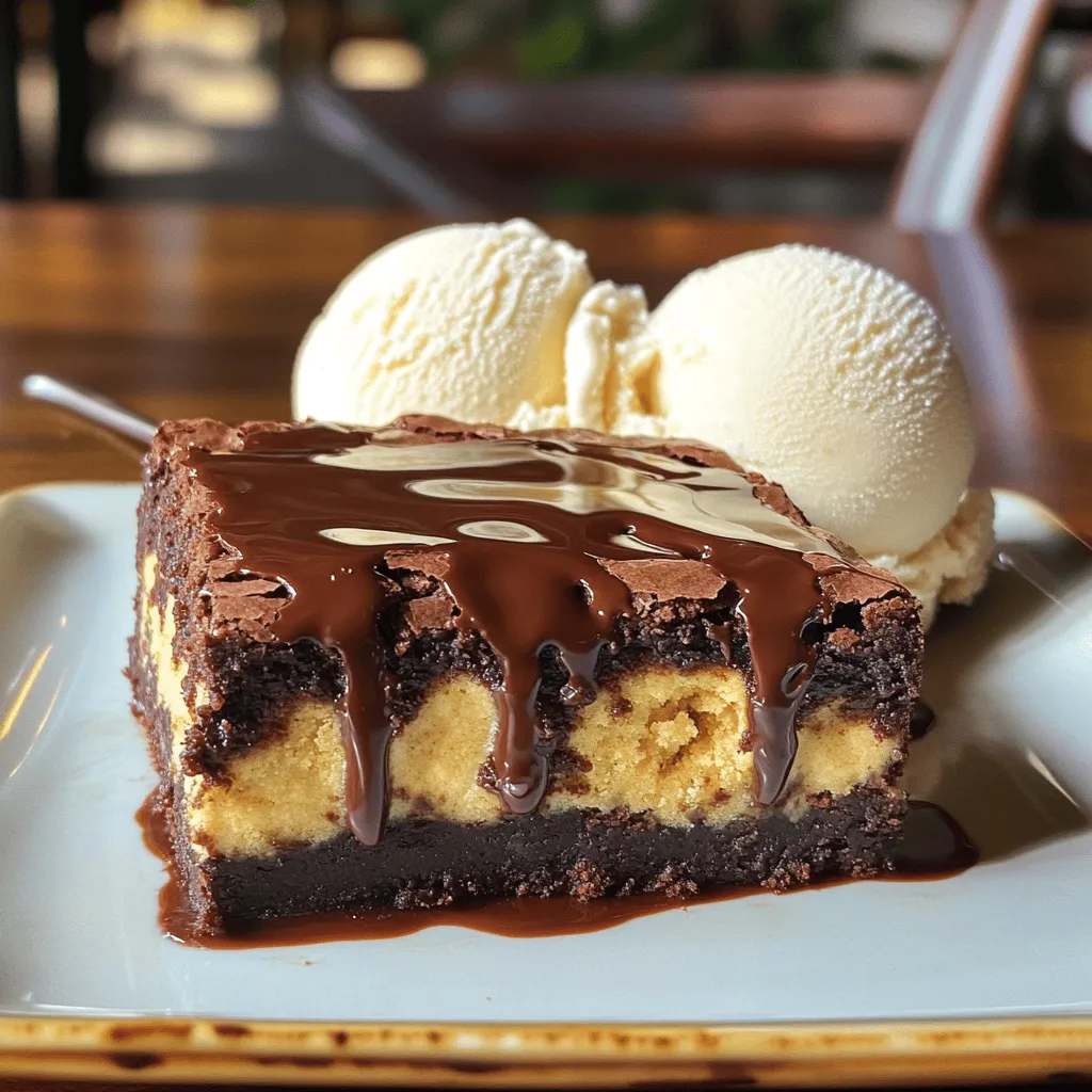 Cookie Dough Stuffed Brownies Irresistible Delight