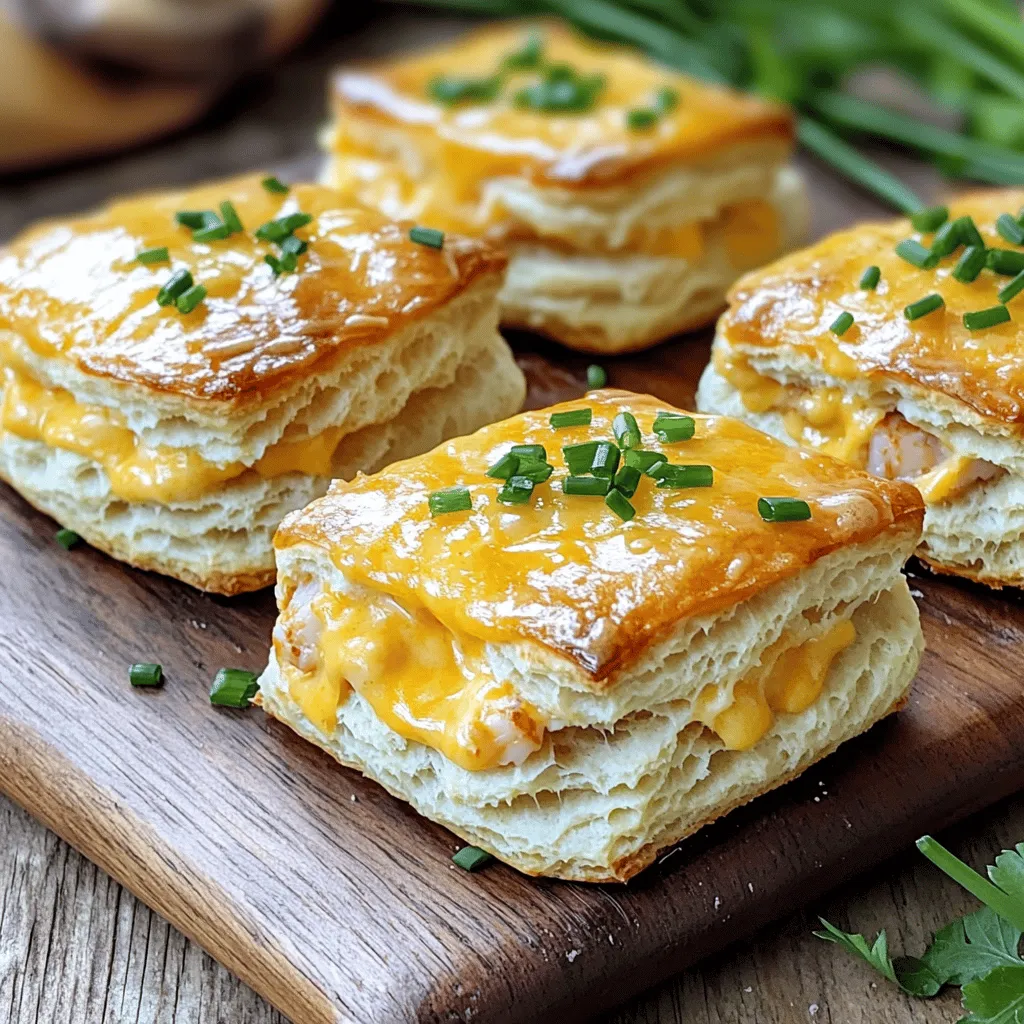 You need a few simple ingredients to make crab stuffed biscuits. Start with pantry staples. These include all-purpose flour, baking powder, garlic powder, onion powder, salt, and black pepper. These items build the biscuit base and add great flavor.