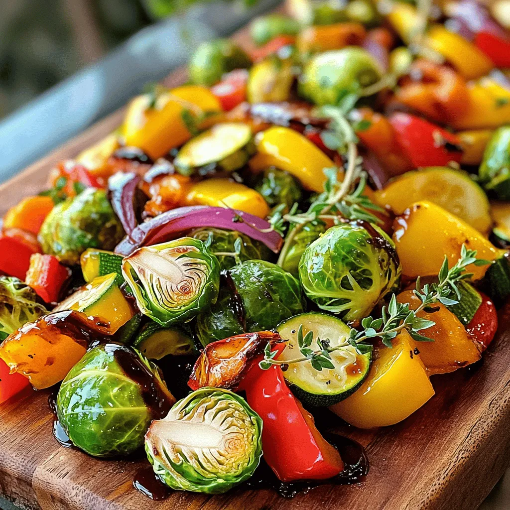 Balsamic Roasted Veggies Flavorful and Easy Recipe