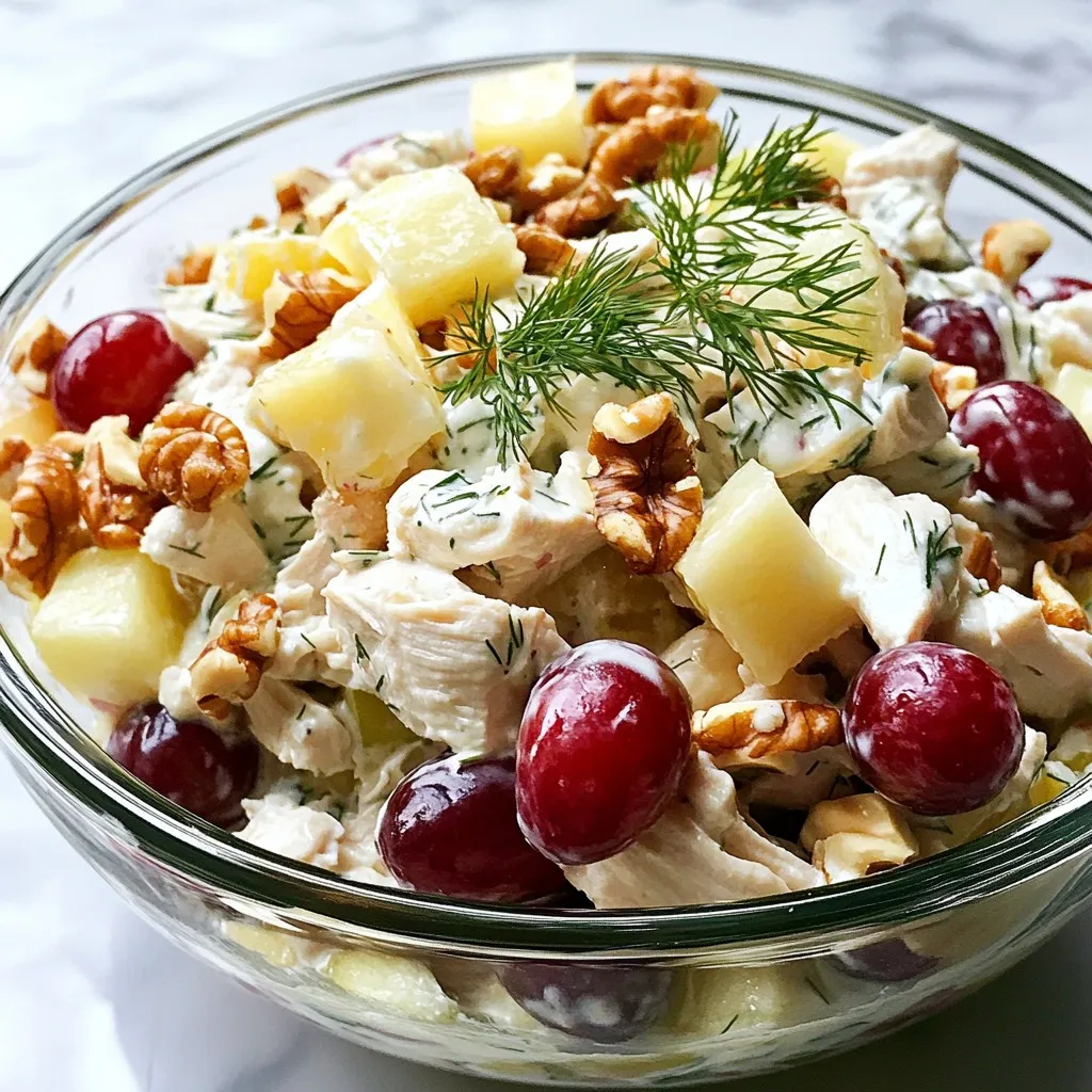 Greek Yogurt Chicken Salad Easy and Healthy Recipe