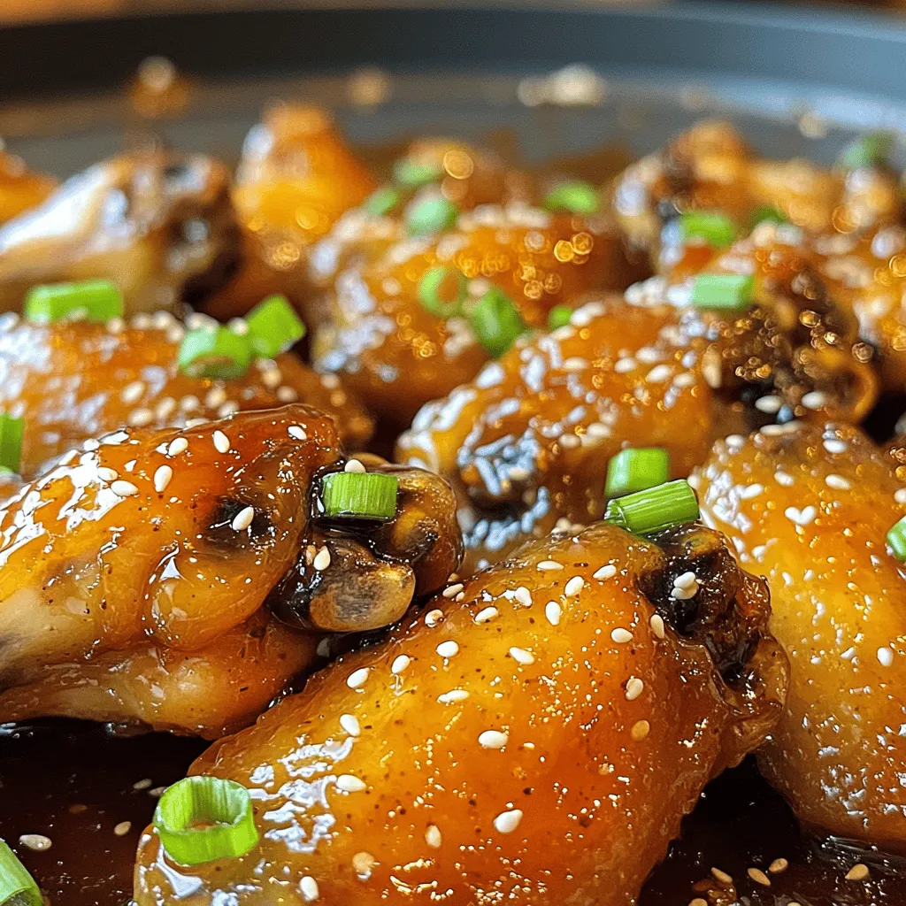 Honey Garlic Chicken Wings Flavorful and Easy Recipe