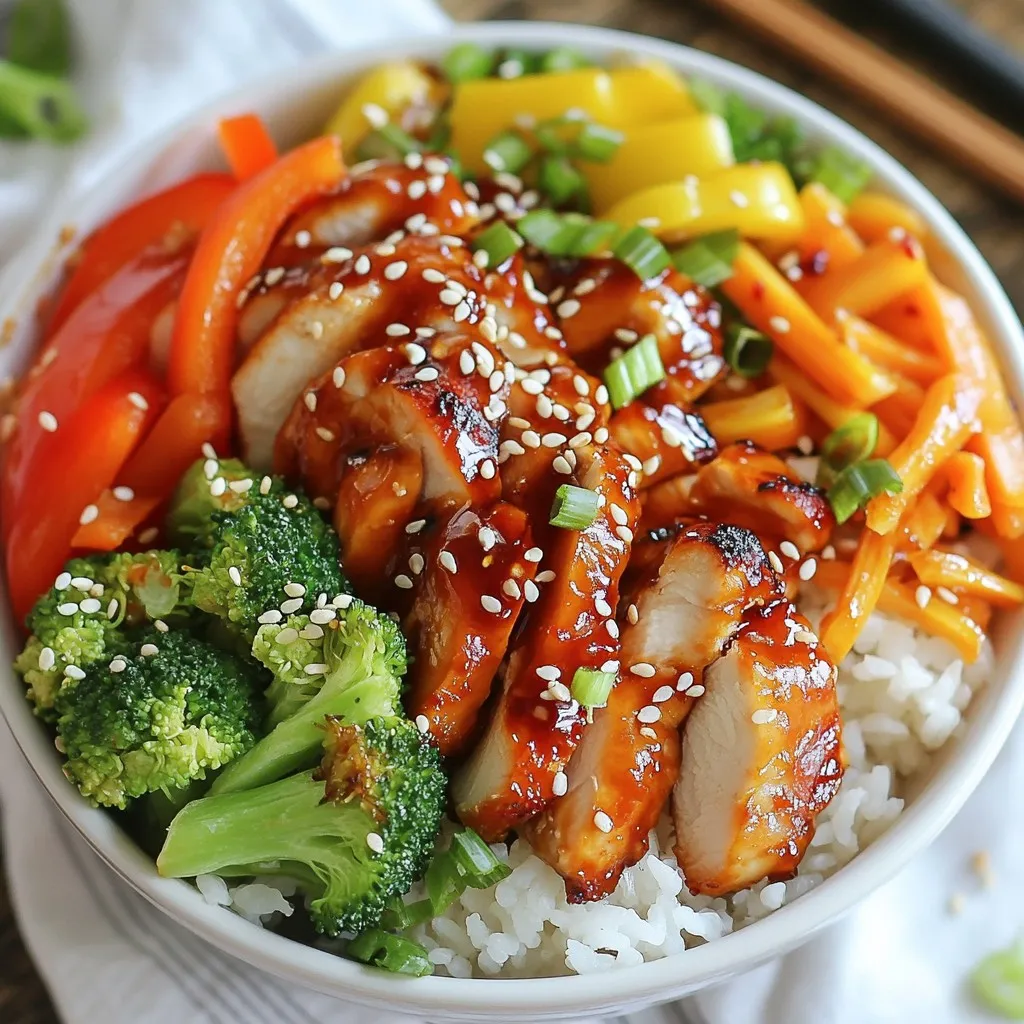 Korean Gochujang Chicken Bowls Easy Flavorful Meal