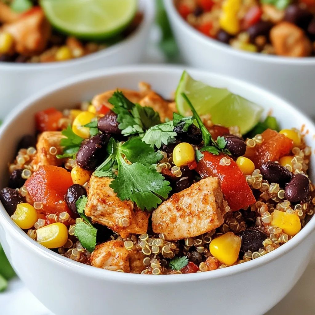Southwest Chicken Quinoa Skillet Flavorful Weeknight Meal