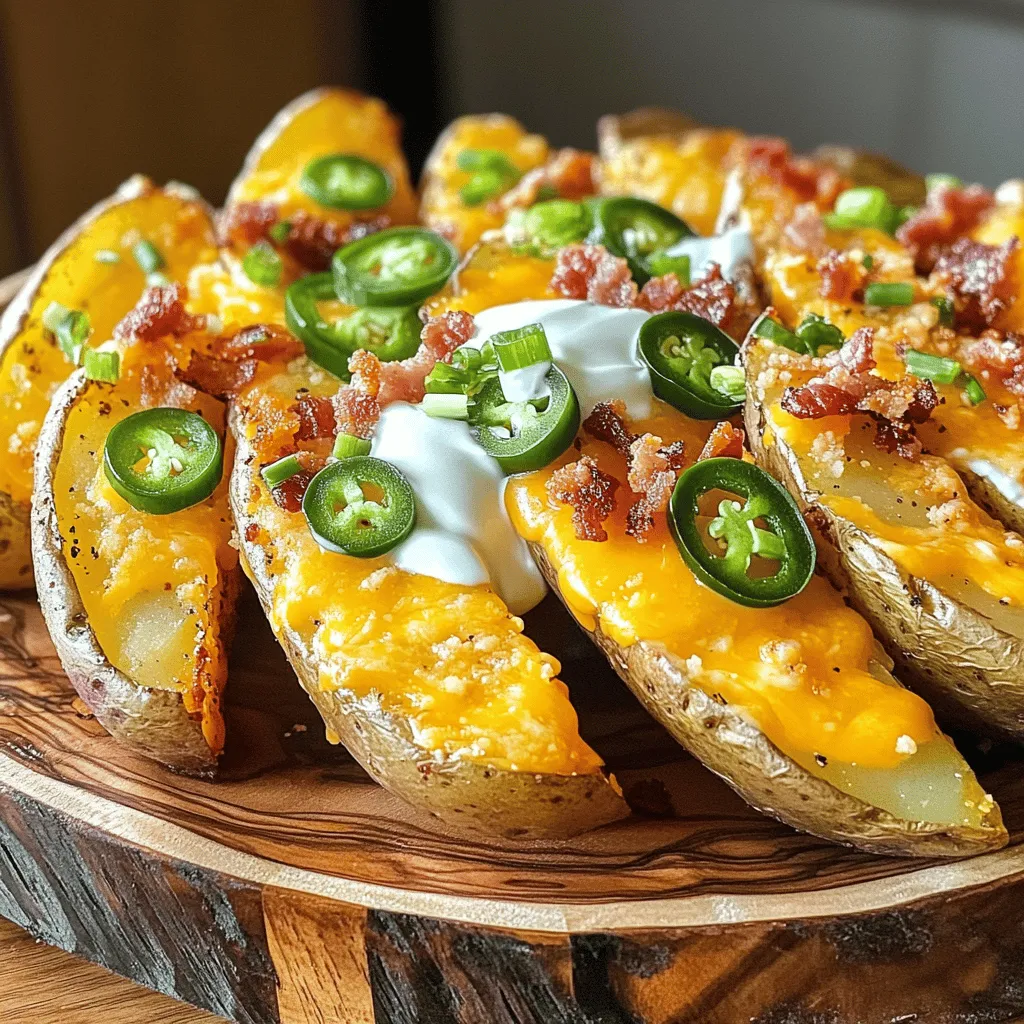 Crispy Loaded Potato Wedges Easy and Flavorful Recipe