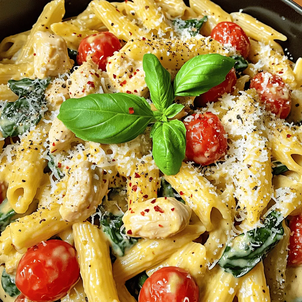 Instant Pot Tuscan Chicken Pasta Easy Weeknight Meal