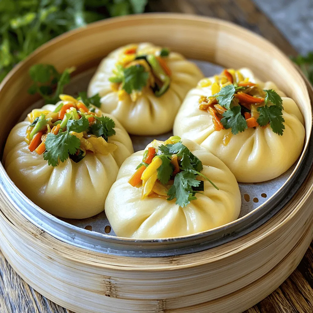 Chinese Steamed Bao Buns Easy Step-by-Step Guide