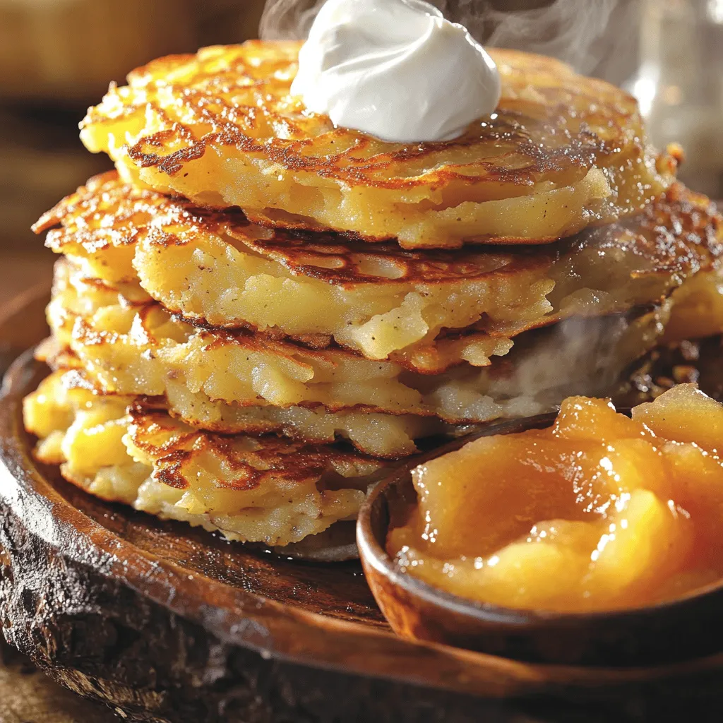 To make tasty German potato pancakes, you need specific ingredients. Here’s what you will need: