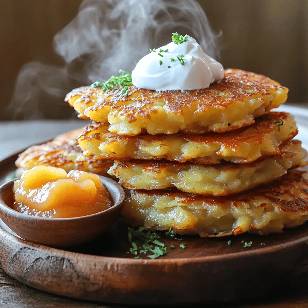 German Potato Pancakes Crispy and Flavorful Treat
