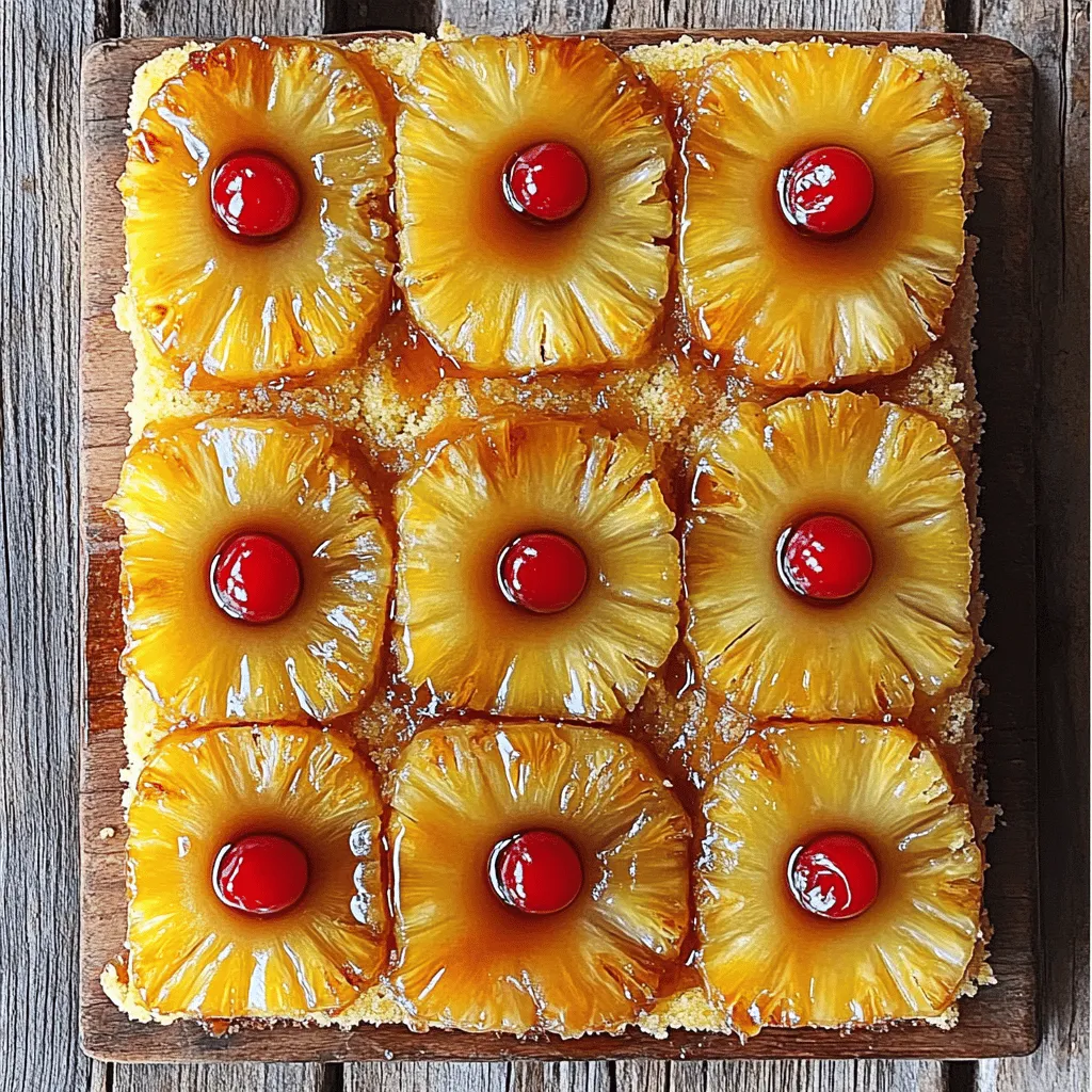 The Best Pineapple Upside Down Cake Delight Recipe