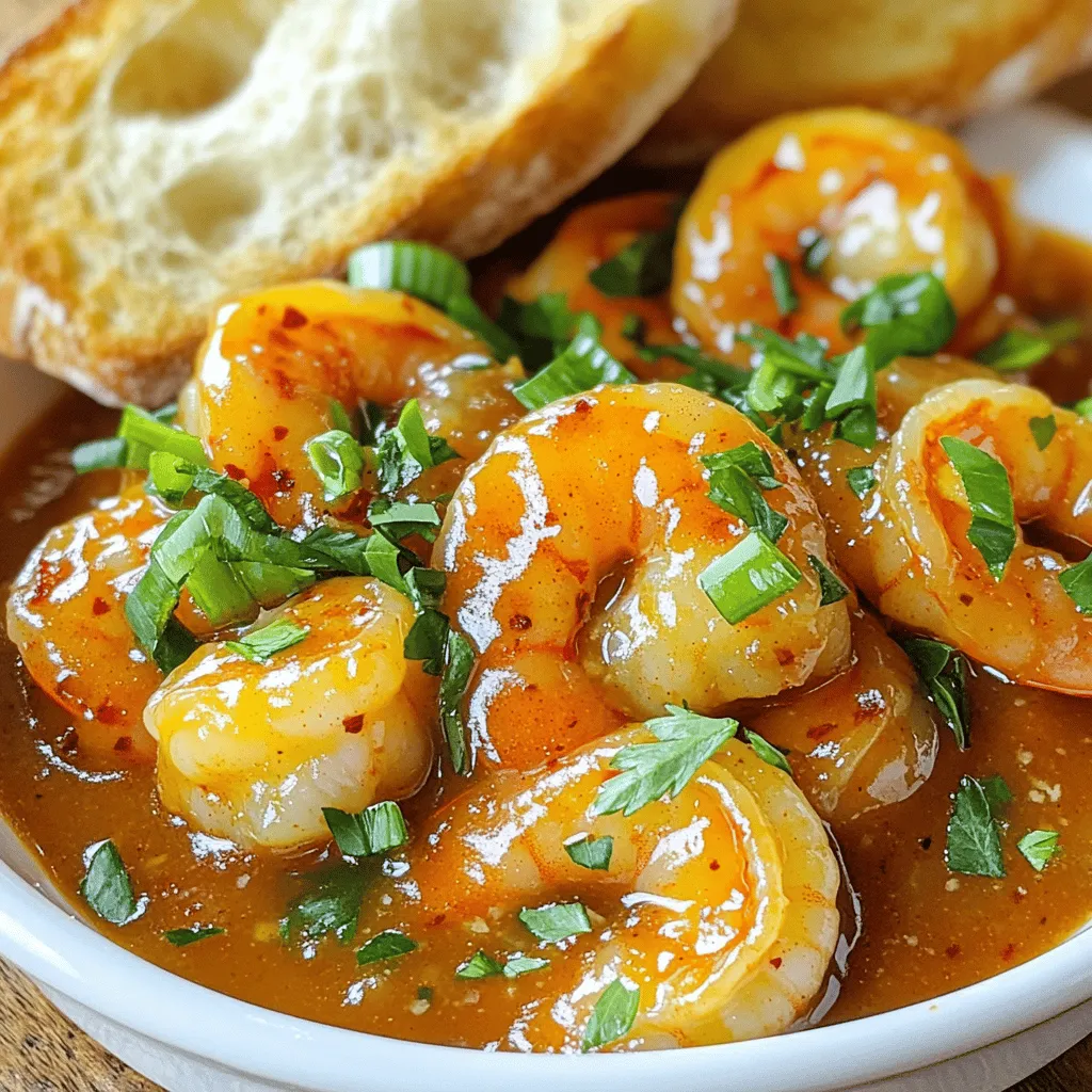 Louisiana BBQ Shrimp Simple and Flavorful Dish