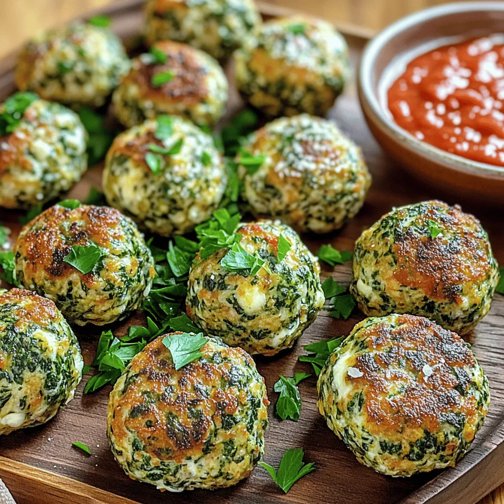 Spinach Garlic Mozzarella Meatballs Flavor Boost Recipe