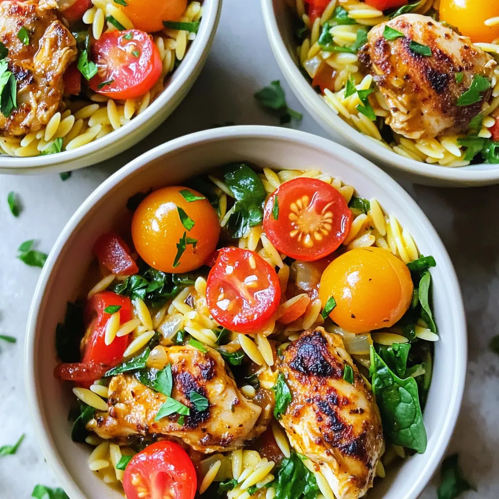 One Pot Cajun Chicken Orzo Flavorful Dinner Recipe