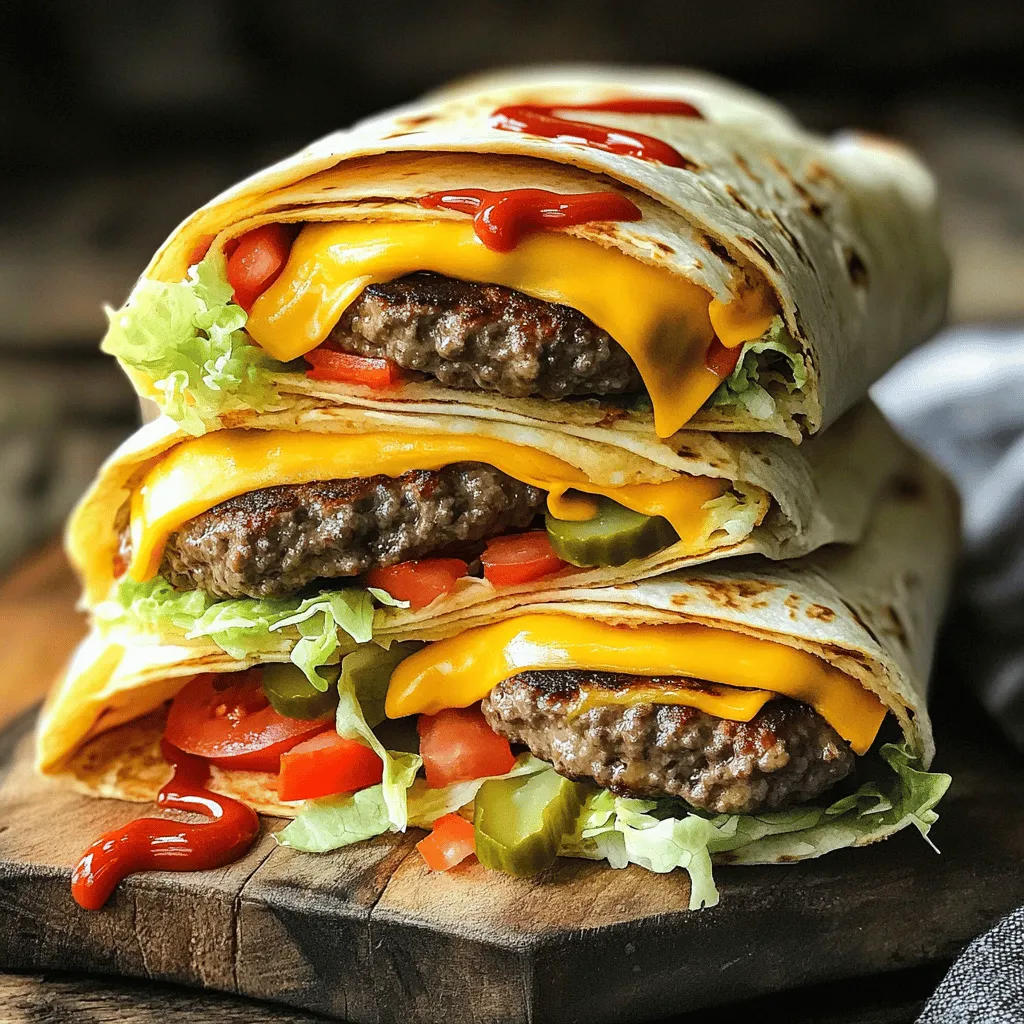 Best Recipe For Grilled Cheeseburger Wraps Made Simple