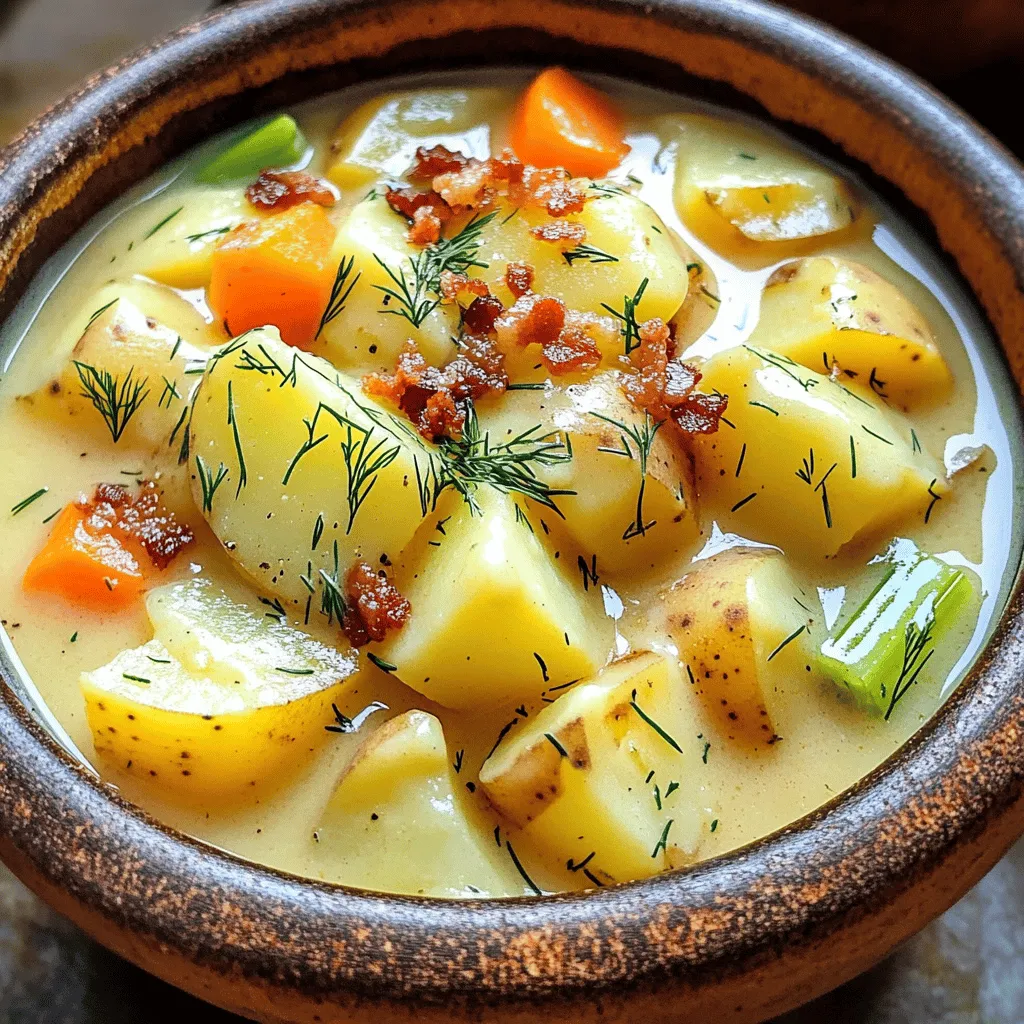 Polish Potato Soup Recipe Easy and Comforting Dish