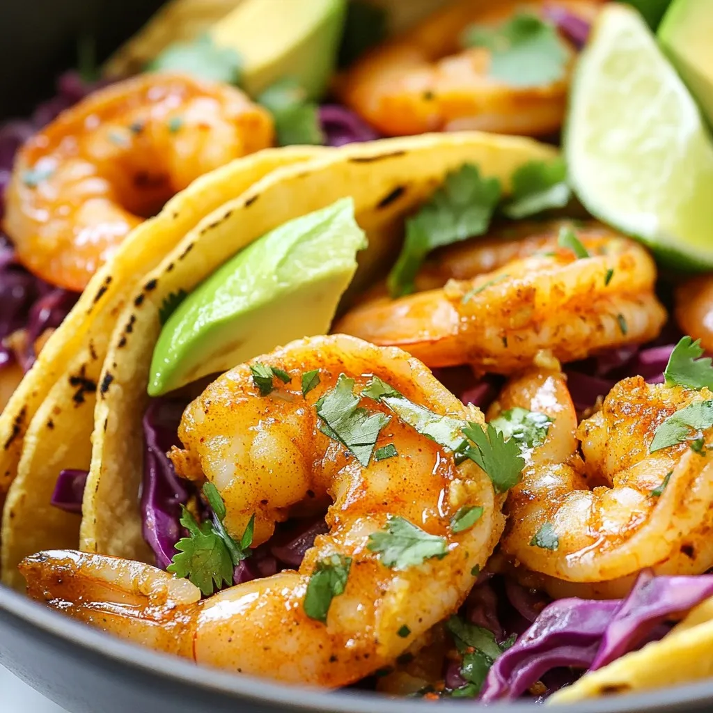Spicy Garlic Shrimp Tacos Tasty and Quick Recipe
