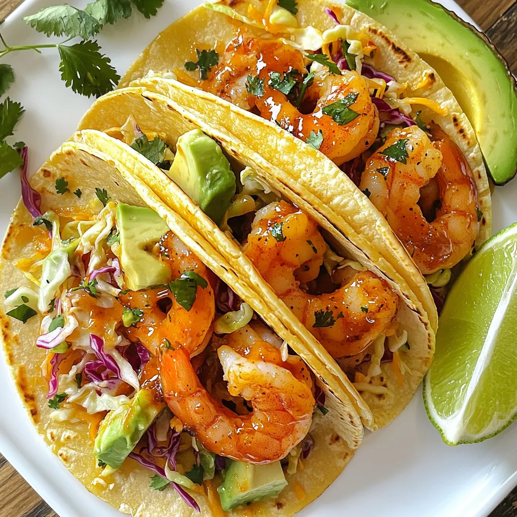 Spicy Sriracha Shrimp Tacos Flavorful and Easy Recipe