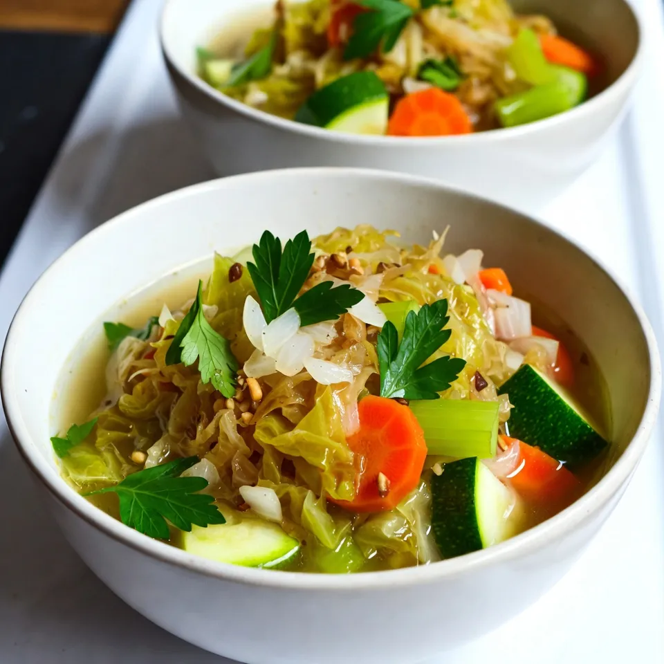Cabbage Detox Soup Simple Recipe for Wellness