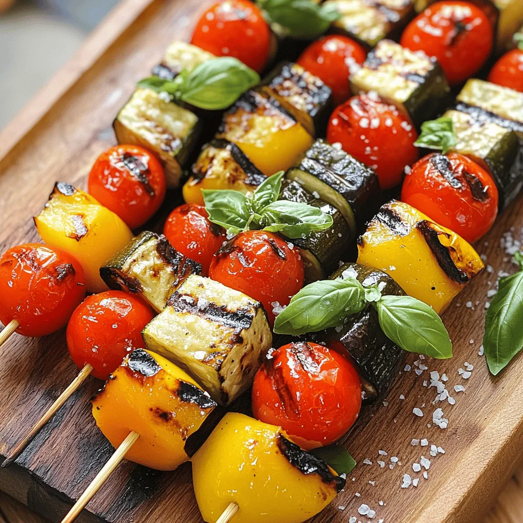 Grilled Veggie Skewers Flavorful and Simple Recipe
