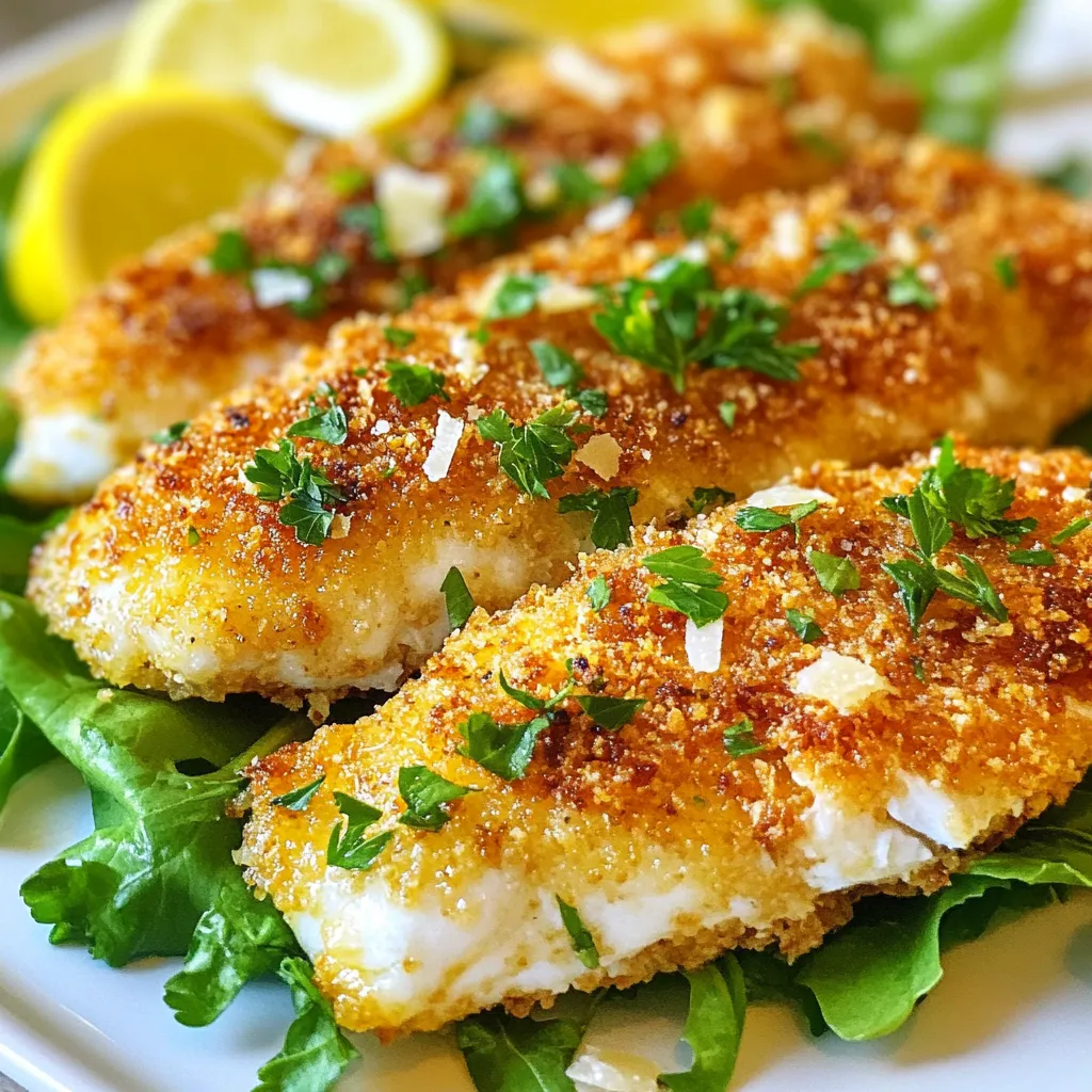 Crispy Parmesan Crusted Tilapia Flavorful Dinner Idea