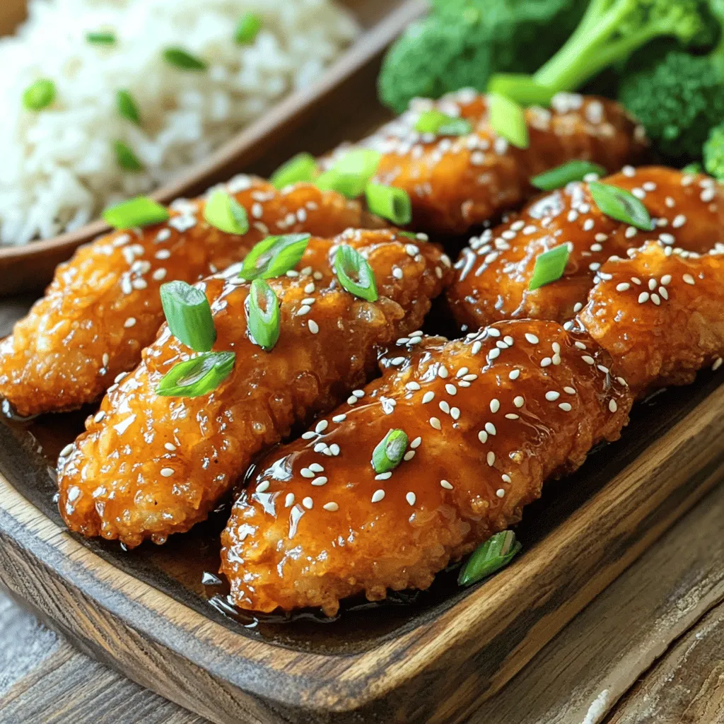Honey Garlic Chicken Tenders Tasty and Easy Recipe