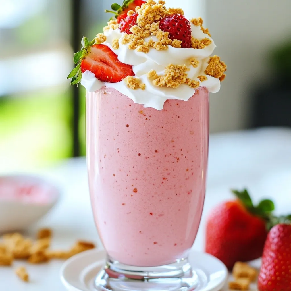 Strawberry Cheesecake Smoothie Delightful and Easy Recipe