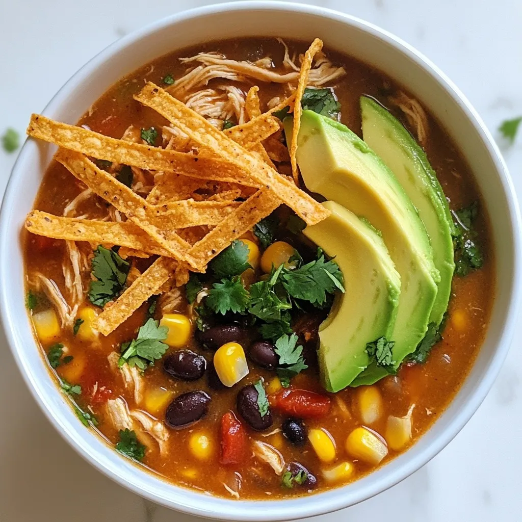 Chicken Tortilla Soup Flavorful and Simple Recipe