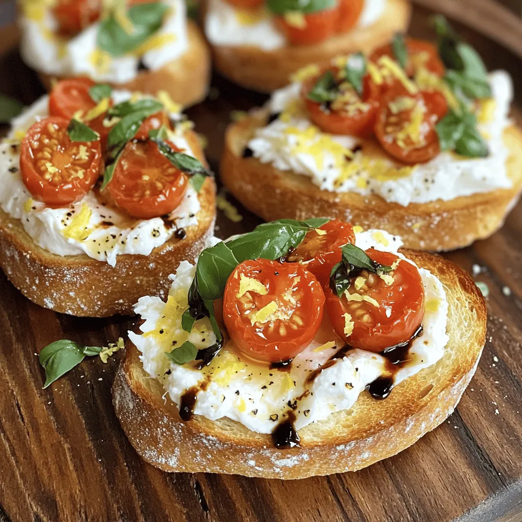 Burrata Bruschetta Flavorful and Simple Recipe Guide