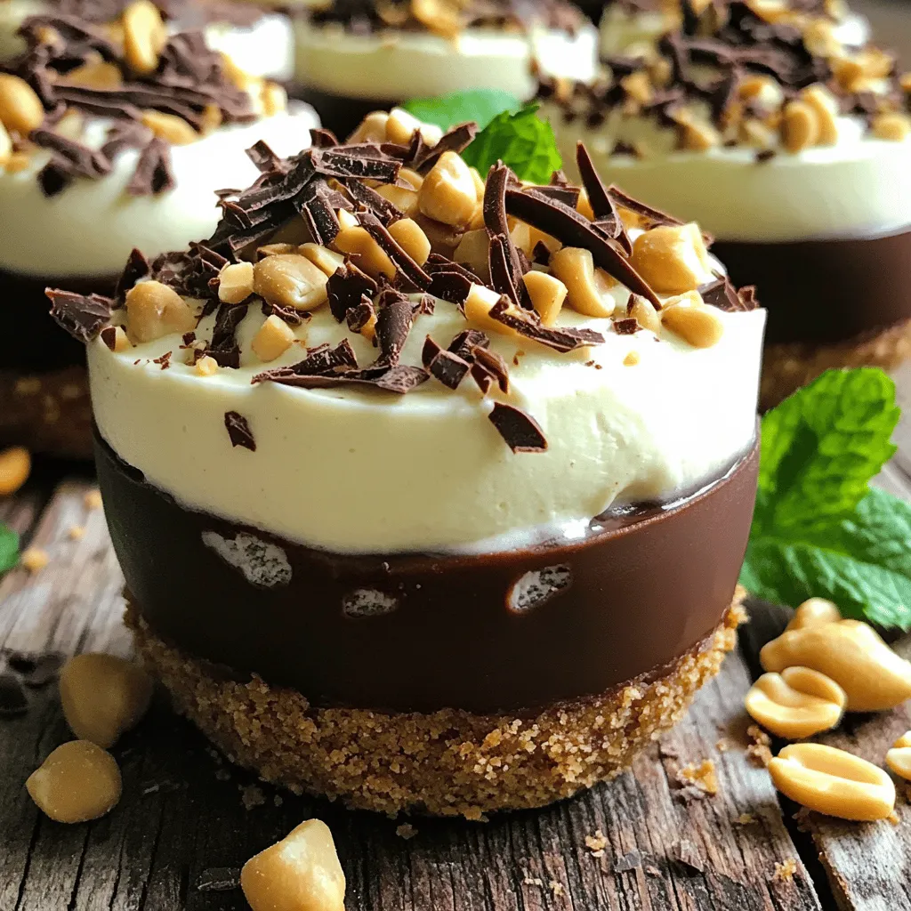 Chocolate Peanut Butter Mousse Cups Rich and Creamy Treat