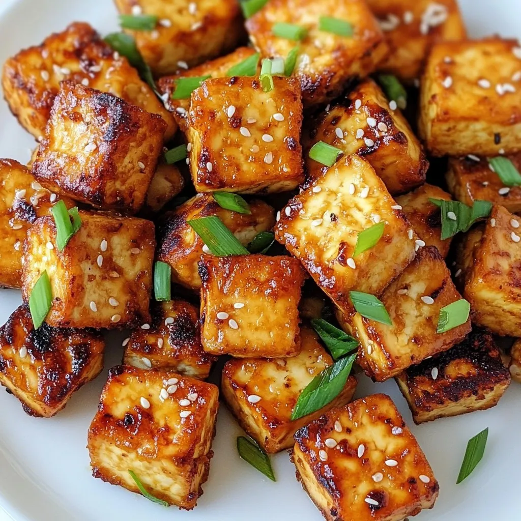 Crispy Air Fryer Tofu Delight Easy and Tasty Recipe