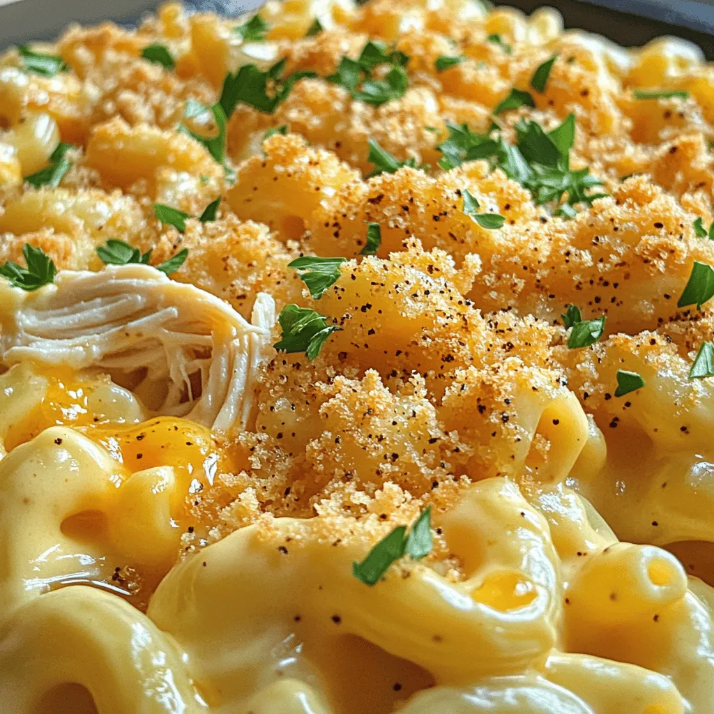 Creamy Honey Pepper Chicken Mac &#038; Cheese Delight