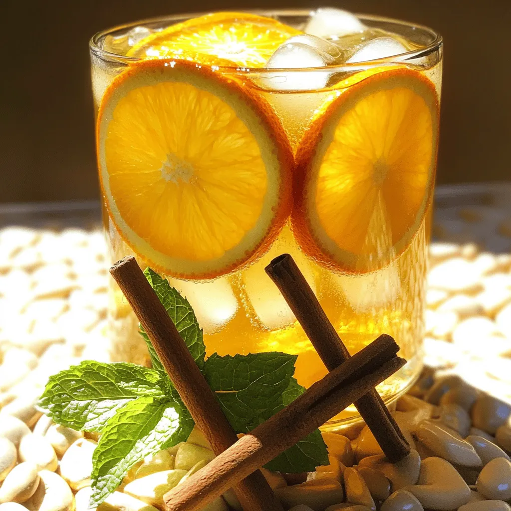 Easy Orange Cinnamon Iced Tea Recipe for Refreshing Taste