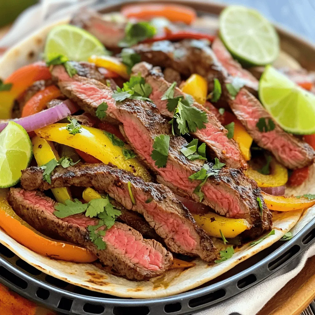 Sizzling Air Fryer Steak Fajitas: A Culinary Delight