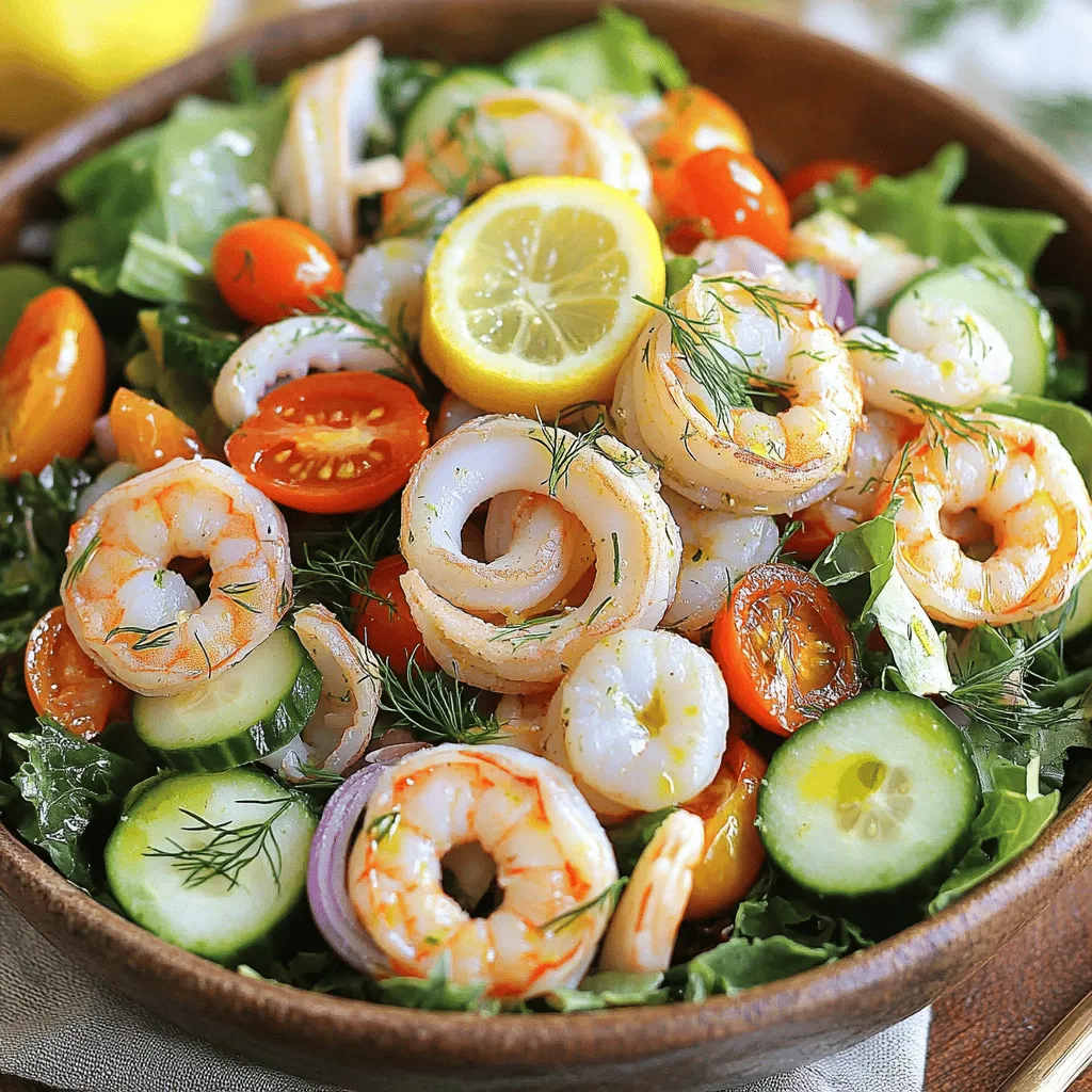 Savory Seafood Salad Fresh and Flavorful Recipe