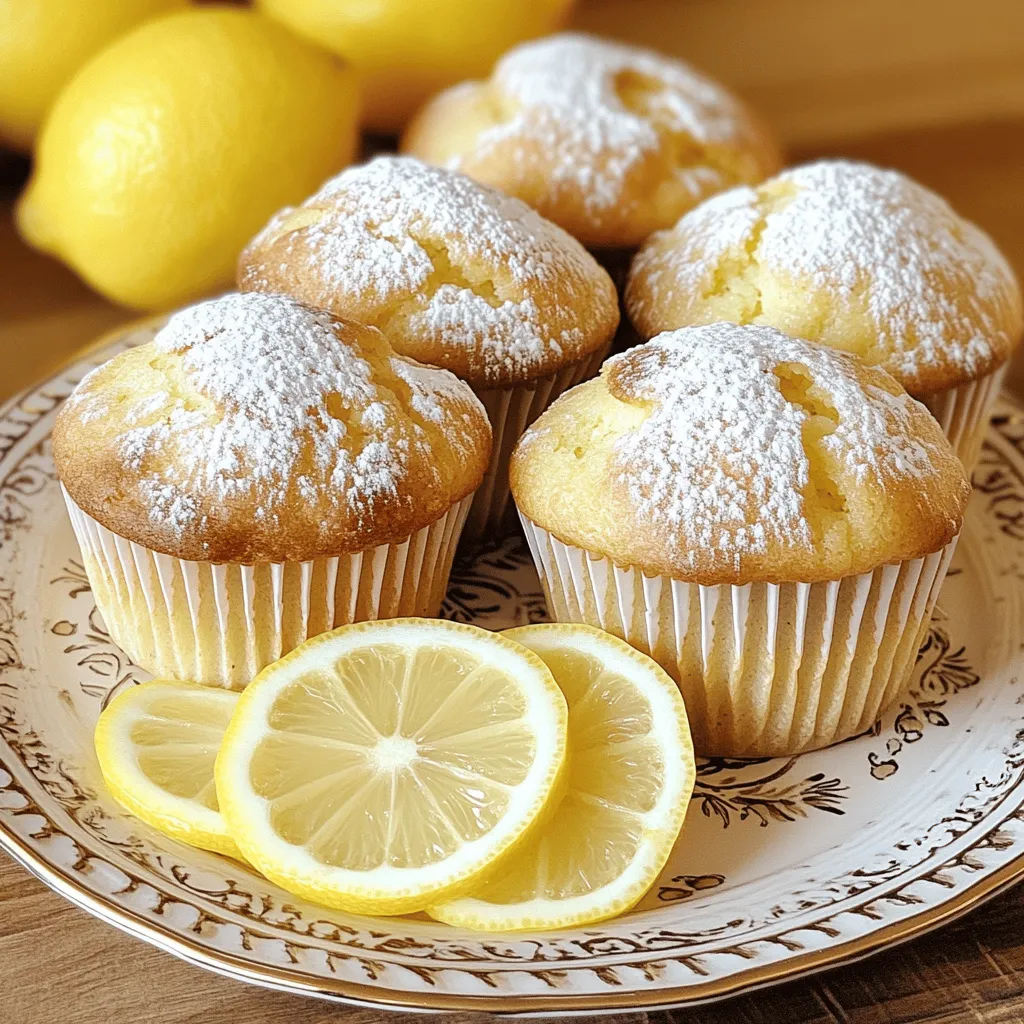 To make lemon cream cheese muffins, gather the basics. You need 1 cup of all-purpose flour. This forms the base. Use 1 teaspoon of baking powder to help them rise. Add ½ teaspoon of baking soda for extra fluffiness. A pinch of ¼ teaspoon salt brings out the flavors. For sweetness, use ½ cup of granulated sugar. This balances the tartness of the lemon. You’ll also need ¼ cup of softened unsalted butter for richness. Cream cheese is key, so grab ½ cup of softened cream cheese. This will add a nice creaminess. You will need 1 large egg for binding. Finally, use 1 teaspoon of vanilla extract for warmth, along with the zest and juice of 1 lemon, and ¼ cup of milk for moisture.