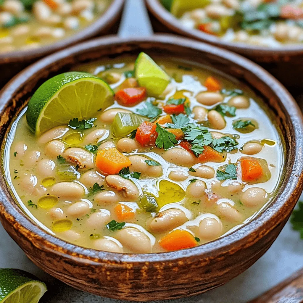 Cuban White Bean Soup Recipe for Healthy Comfort