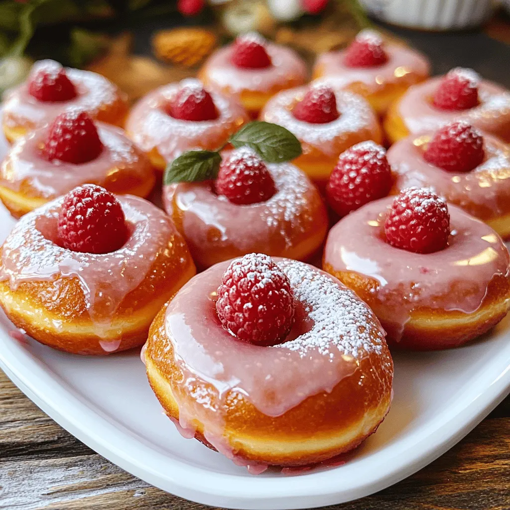 Baked raspberry donuts are a fun treat that everyone loves. They are light, fluffy, and packed with fresh raspberries. This easy donut recipe uses simple ingredients to create a delicious dessert.