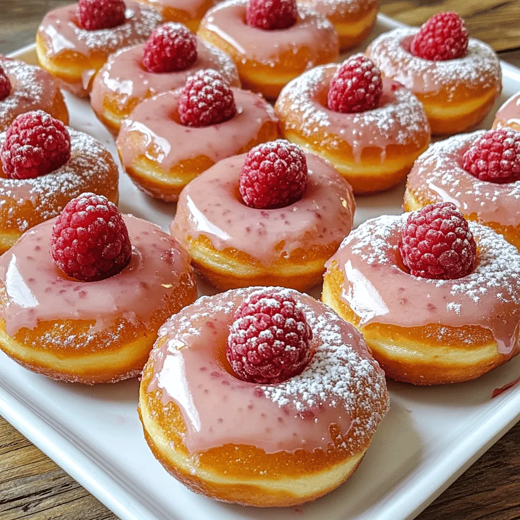 Baked Raspberry Donuts Delightful and Easy Recipe