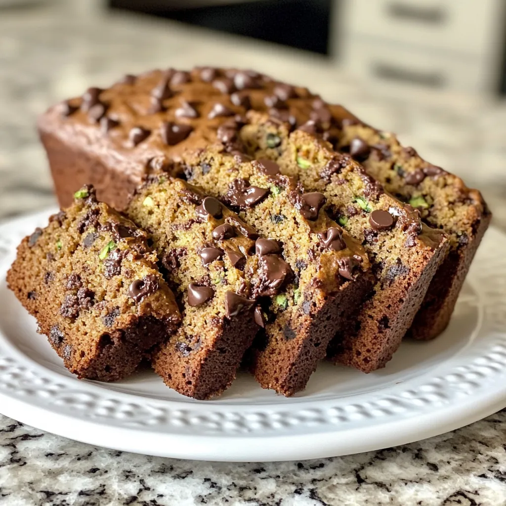 Chocolate Chip Zucchini Bread Moist and Delicious Recipe