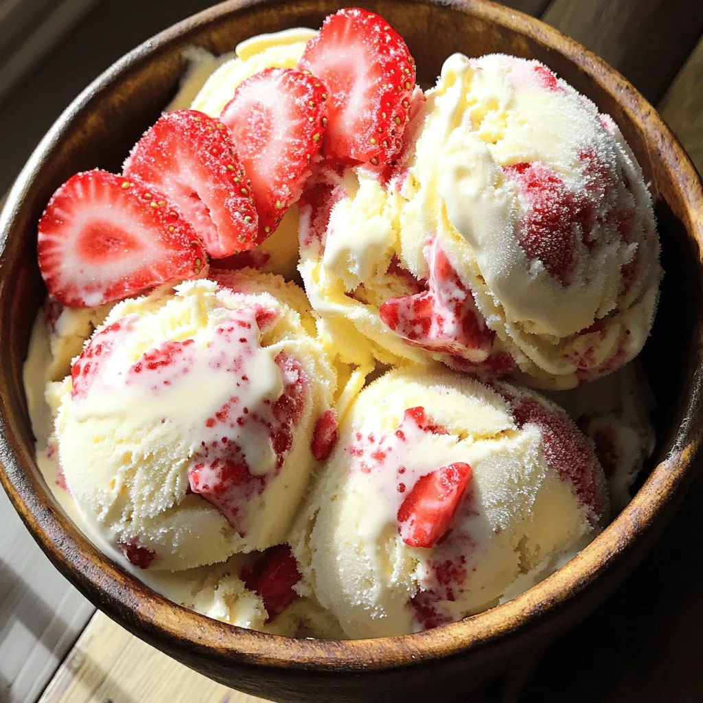 - 2 cups fresh strawberries - 1/3 cup granulated sugar - 1 teaspoon lemon juice