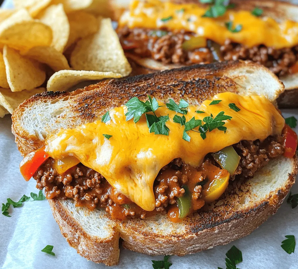 Delve into the world of comfort food with the Sloppy Joe Grilled Cheese Delight, a mouthwatering fusion of two classic dishes that is sure to tantalize your taste buds. This innovative recipe combines the savory richness of Sloppy Joes with the gooey goodness of grilled cheese sandwiches, creating a delightful experience that is perfect for any meal. Whether you’re a meat lover or a plant-based enthusiast, this dish accommodates all, making it a versatile option for family dinners, casual gatherings, or a cozy night in.