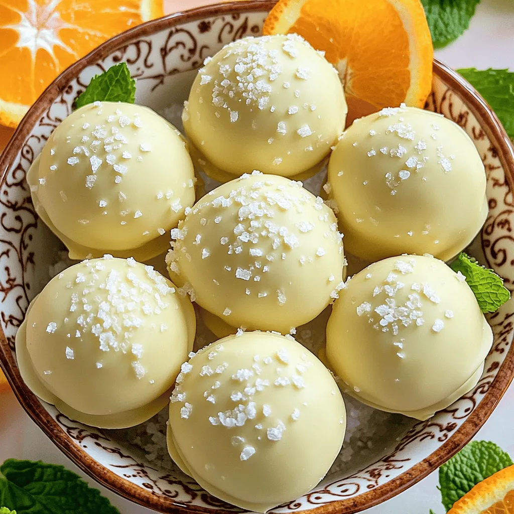 No Bake Orange Creamsicle Truffles Easy and Tasty Treat
