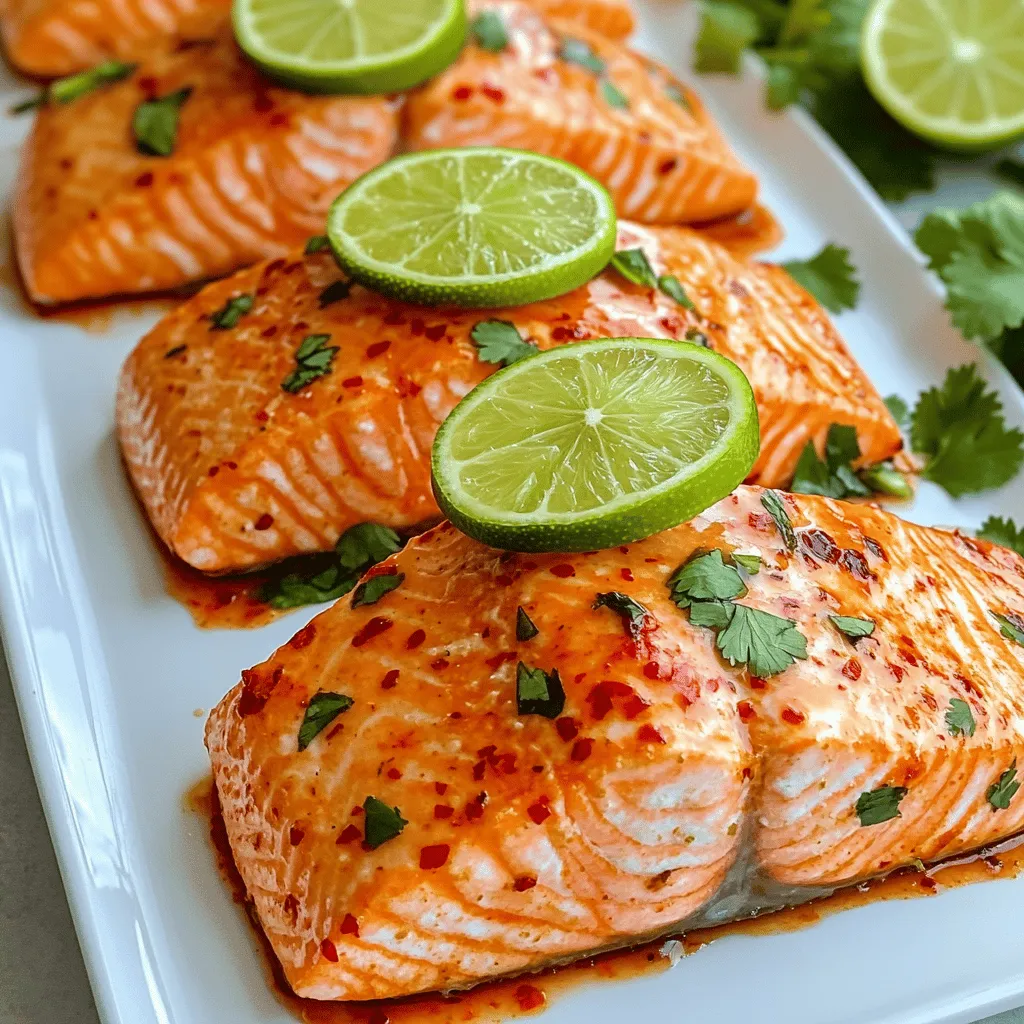 Sriracha Lime Air Fryer Salmon Bold Flavor Delight