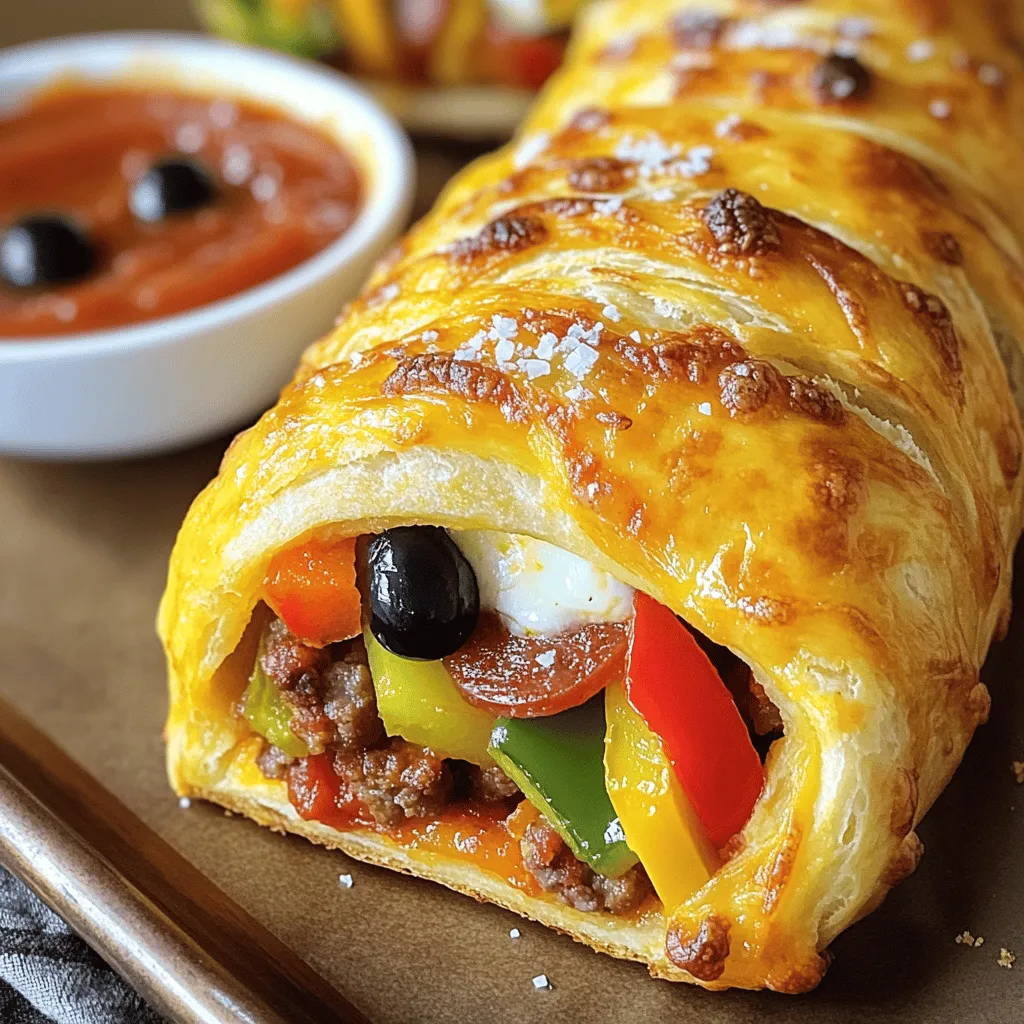 Easy Stromboli Dinner Packed with Flavorful Fillings