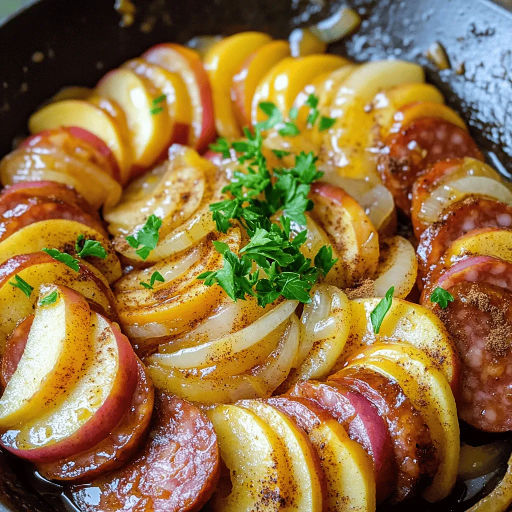 Kielbasa &#038; Apple Skillet Delight: A Savory and Sweet Culinary Experience