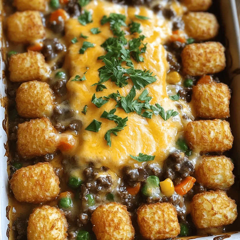 Classic Minnesotan Tater Tot Hotdish Recipe