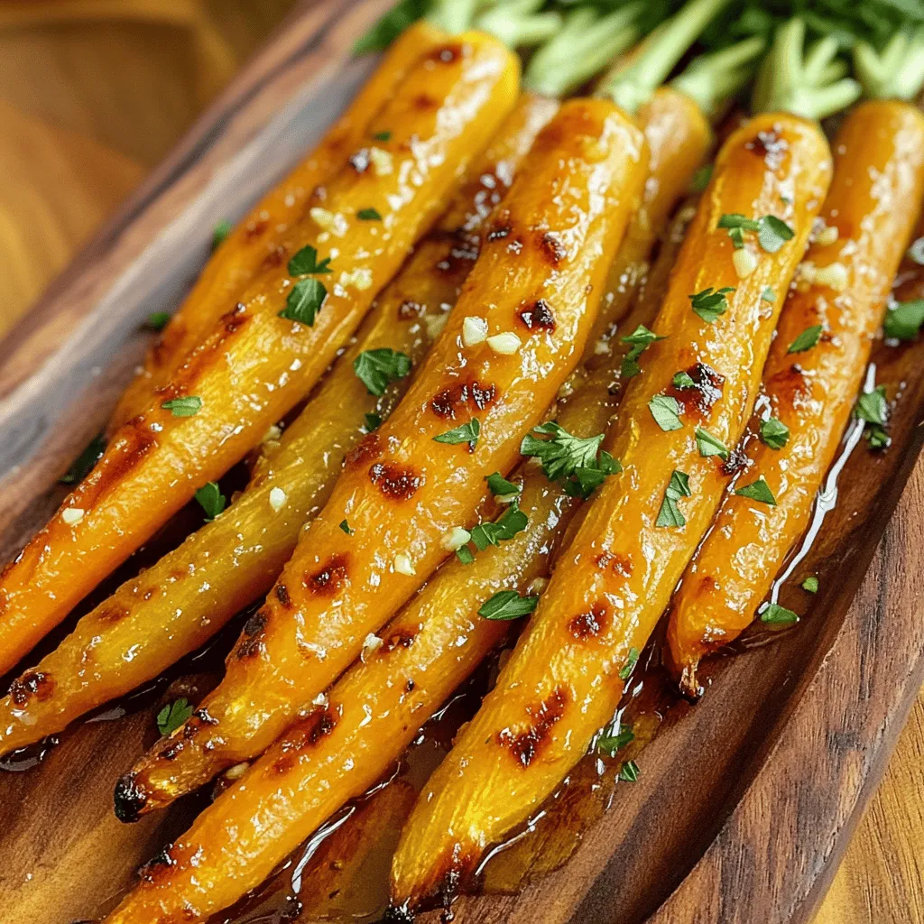 Honey Garlic Roasted Carrots Tasty and Simple Recipe