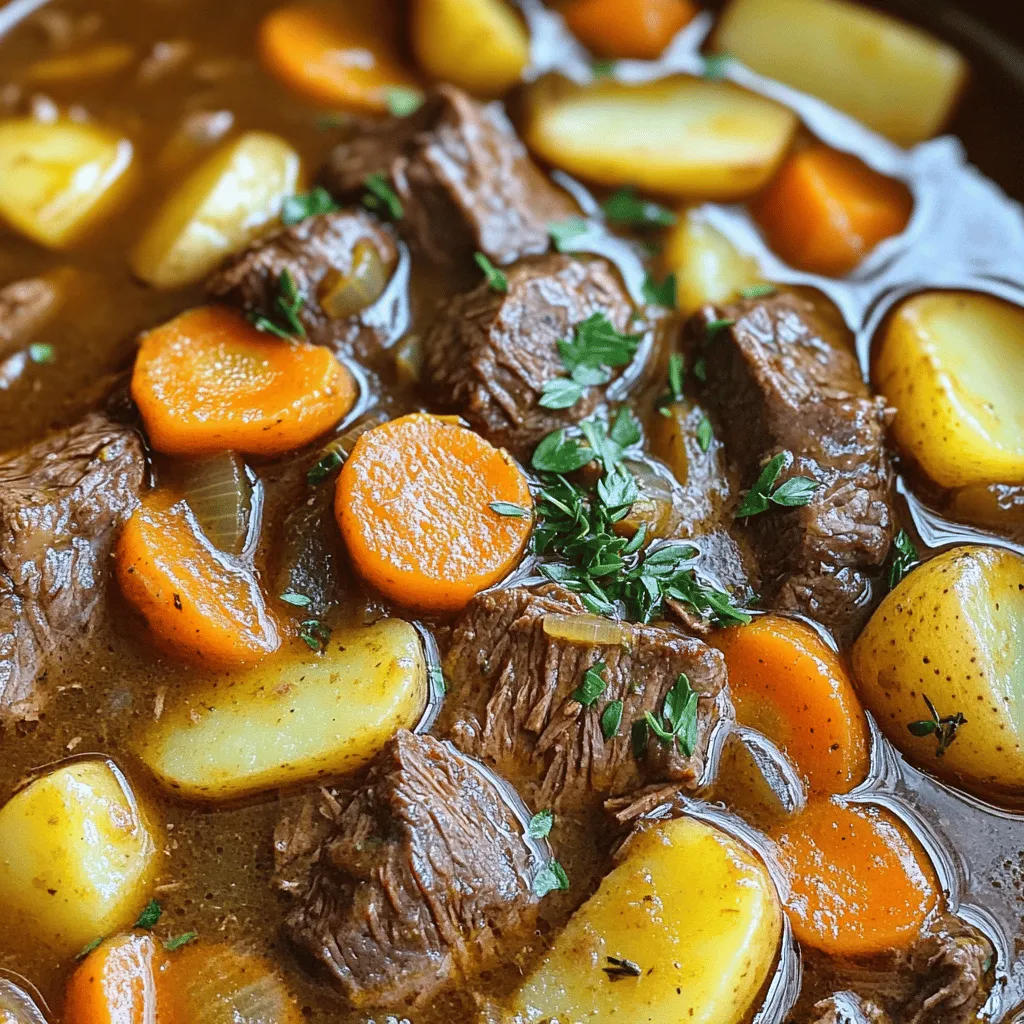 Instant Pot Beef Stew Hearty and Comforting Meal