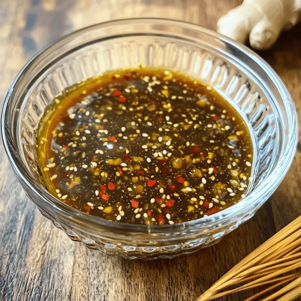 The key ingredients in stir fry sauce bring great flavor and depth. First, soy sauce is a must. It adds saltiness and umami. You can use low sodium soy sauce to keep it lighter.